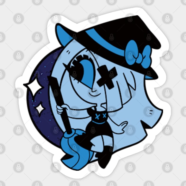 Vivziepop Merch Witch Vaggie Sticker by L-Ison